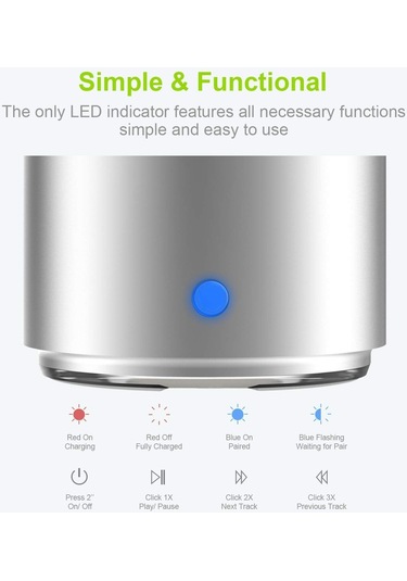 Jms Ewa106 Pro Mini Taşınabilir Su Geçirmez Hoparlör