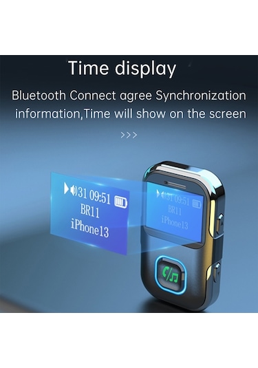 Sones Br11 Ekranlı Bluetooth Ses Alıcısı Mp3 Çalar