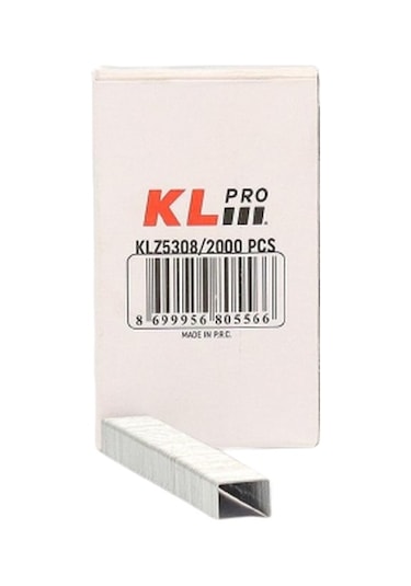 Klpro 8mm Elektrikli Zımba Tabanca Zımbası 2000 Adet Klz5308