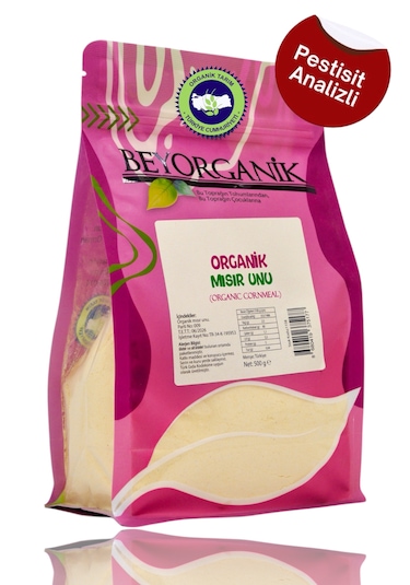 Organik Mısır Unu 500gr