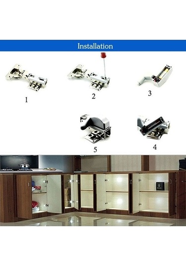 Opulentliving 10'lu Sensörlü Led Dolap Aydınlatma Lambası - Beyaz Mutfak Gardırop Kullanışlı Çözüm Diğer