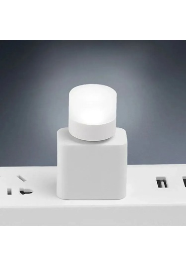 Youtek 10'lu Paket Usb Led Gece Lambası, 5v 1a, 80-100 Lumens, Sıcak Isık, Dayanıklı Abs+pc, Ev Ve Seyahat İçin Sıcak