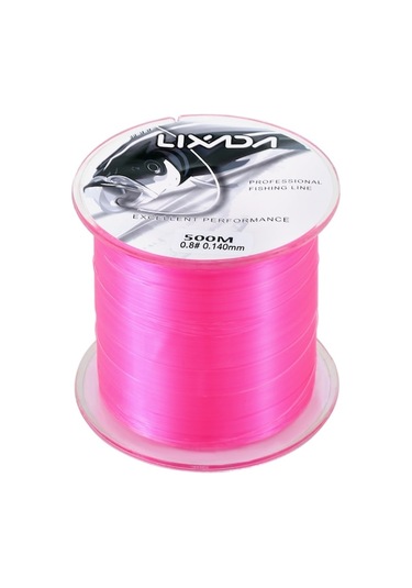 0.8 Numara Pembe 500m Dayanıklı Nilon Balık İpi - Sürtünmeye Dayanıklı Ve Güçlü Düğüm Özelliği