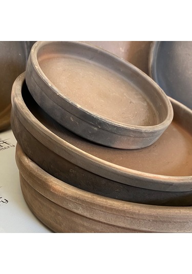 3'lü %100 Pişmiş Toprak Güveç-Fırın Tepsisi-Pişirme Kabı Seti Toprak