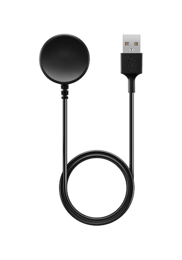 Forzacase Samsung Galaxy Uyumlu Watch 6 Serileri İçin Usb Manyetik Şarj Kablosu - Fc017 Siyah