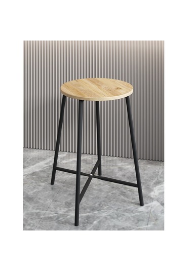Bar Sandalyesi Bar Taburesi Mutfak Sandalyesi Çam 1522