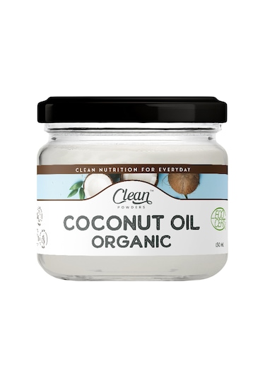Clean Powders Coconut Oil Organic Hindistan Cevizi Yağı 150 ML