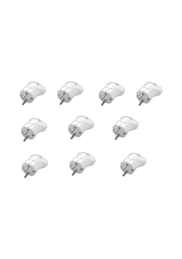 Viko Topraklı Monoblok L Erkek Fiş 10Lu Paket