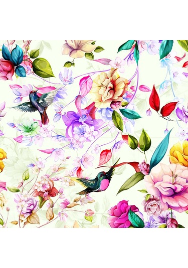 Suntek Çiçek Statik Streç Vitray Cam Filmi Gizlilik Buzlu 6