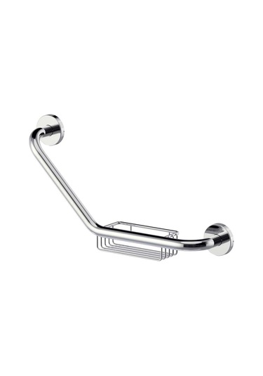 Yaşlı Hasta Engelli Paslanmaz Sürgerlikli Açılı Tutma Tutunma Barı Gri