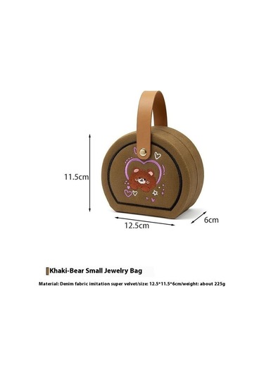 Soulader Taşınabilir Seyahat Mücevher Kutusu - Şık Ve Pratik Takı Organizeri Çok Renkli