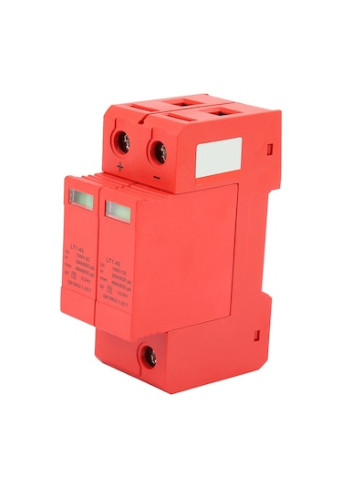 Konesam Ev Elektrik Koruyucu Dc1000v 2p 20-40ka: Fırtına Ve Ani Aşırı Gerilimden Koruma, Dayanıklı Pc Kasa, Raylı Kurulum