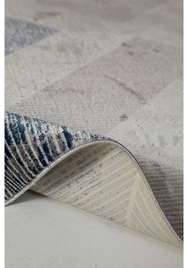 Dekorenti Halı Sateen 6406 Mavi Çok Renkli