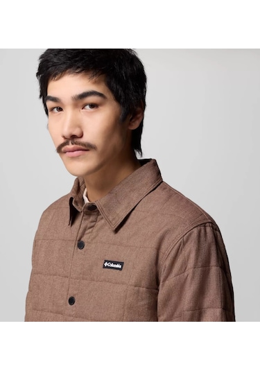 Columbia Am4571 Landroamer Kapitone Erkek Gömlek Ceket 2054721256 Kahverengi