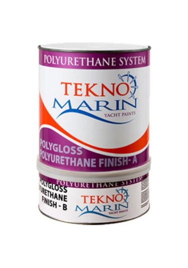 Teknomarin Polygloss Poliüretan Sonkat Boya Beyaz 3 Kg.