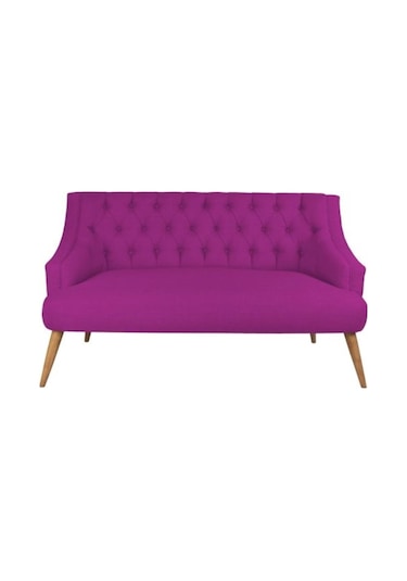Lamont Loveseat İkili Kanape Mor