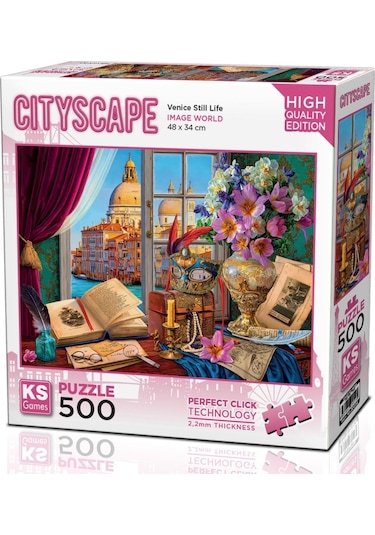 Ks Games 500 Parça Venedik Natürmort Puzzle
