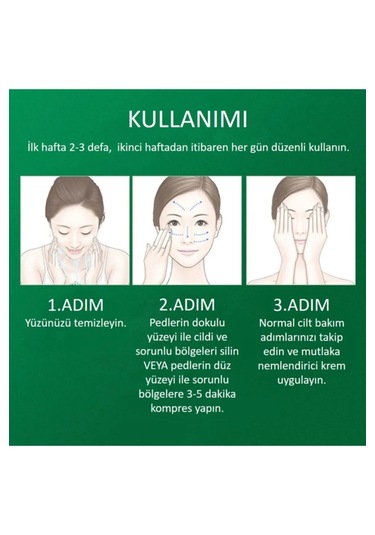 Bioaqua Salisilik Asit Yağ Kontrolü Koton Ped Maske 110 G