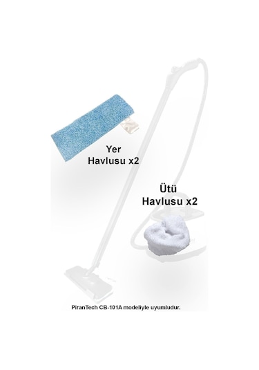 Cb-101a Buharlı Temizlik Makinası Yedek Yer & Ütü Havlusu