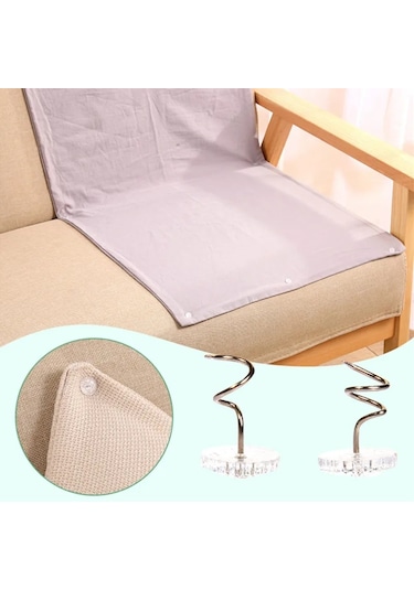 40 Adet-çarşaf Büküm Pimleri Kaymaz Şeffaf Kumaş Kanepe Sabitleyici Kutusu Çok Fo Elbise Mandalları Bağlantı Ev Gereçleri 47119493