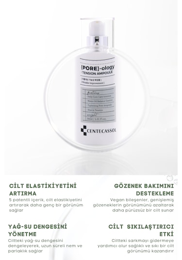 Centecassol Gözenek Sıkılaştırıcı Ampul Serum 30 ML