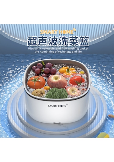 Ev Tipi Tarım Kalıntısı Giderme Ultrasonik Meyve Sebze Sterilizasyon Yıkama Makinesi