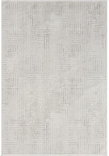 Çam Halı Mısra 5004 Gri Seyran Halı Modern Desen Makine Halısı