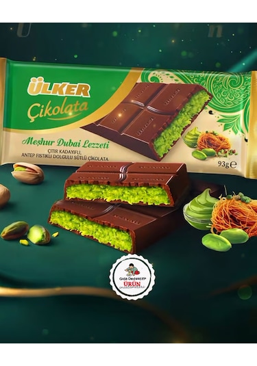 Ülker Meşhur Dubai Lezzeti Dubai Çikolatası 93 G Fiyatları