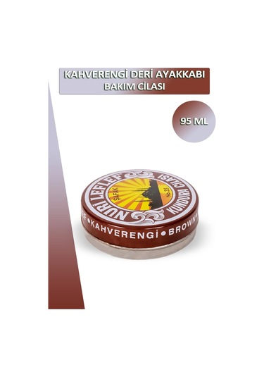 Nuri Leflef Deri Ayakkabı Bakım Cilası 95 Ml 001