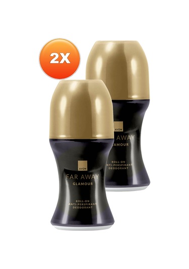 Avon Far Away Glamour Kadın Roll-On 2 x 50 ML