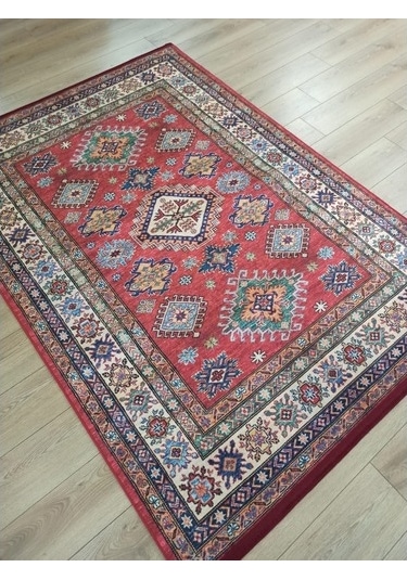 Çam Halı Gloria Td741 Multi Etnik Desen Dokuma Saçaklı Kilim