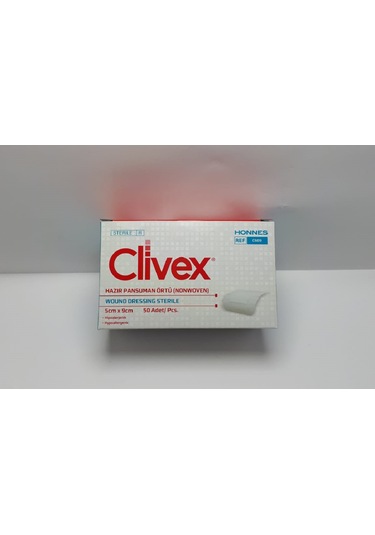 Hazır Pansuman Örtü Nonwoven 5cmx9cm 50adet C609