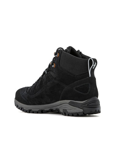 Lomer Italy Sella Iı Mtx High Suede Waterproof Vibram Süet Deri Erkek Bot Offblack Siyah Siyah