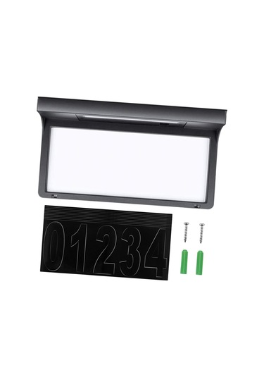 Güneş Kapısı Işık Saatleri Ev Dekoru Güneş Numaraları Adres Plaklar Aydınlatılmış Oluk Dekorasyonu Diğer