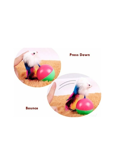 Fareli Hacıyatmaz 5 x 11 CM Kedi Oyun Topu