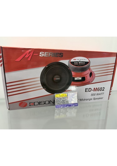 Edison Ed-m602 16.5 Cm Midrange Oto Araç Hoparlörü