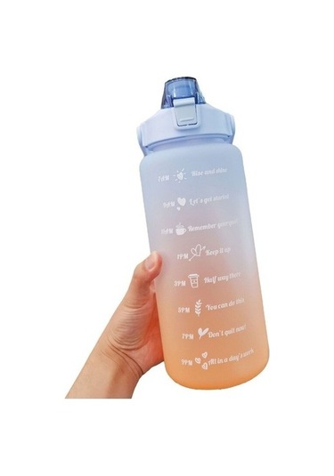 2000ml Spor Su Matarası - Yeşil P9cxfr MAvi