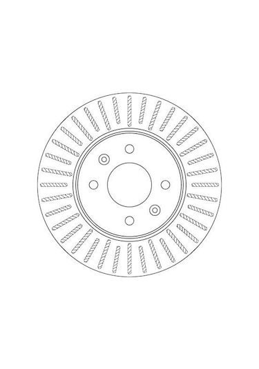 Hyundai Accent Blue Ön Fren Diski 256 Mm Çap 2011-2018 Trw
