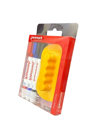 Beyaz Tahta Kalemi 3 Lü Set+silgi 8683181702080 Hs-305-tk3s 709711