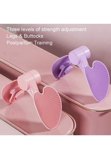 Sones Pelvik Kas Egzersiz Cihazı Güzel Bacak Egzersiz Cihazı, Renk: Mor