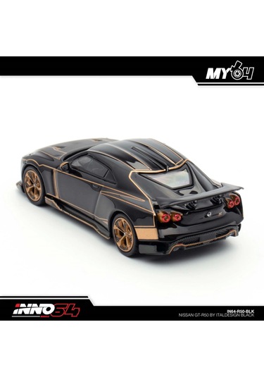 Inno 1/64 Nissan Gt-r50 By Italdesign Black Çok Renkli