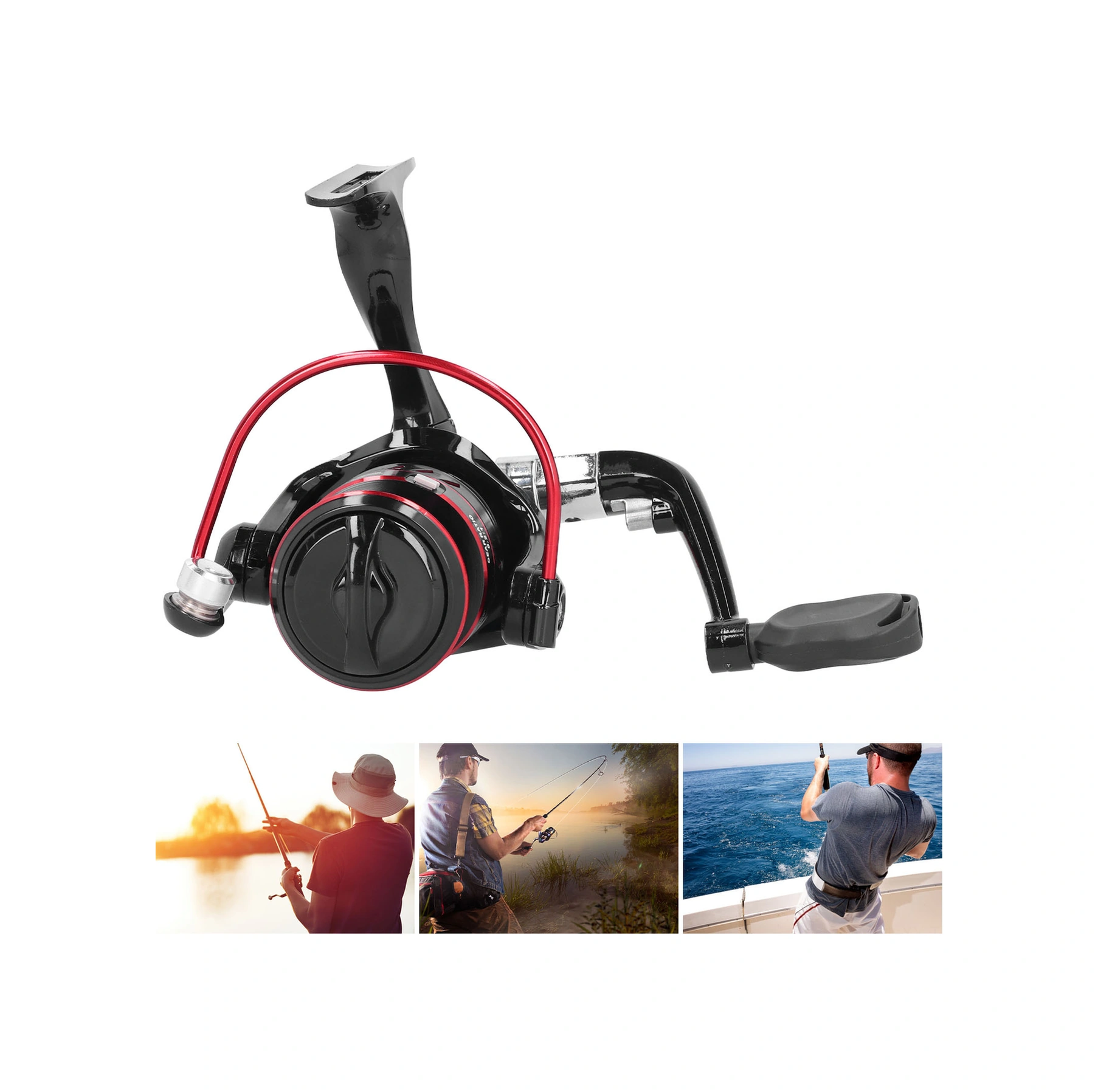 Shineyee Dm5000 Metal Spinning Reel: Su Geçirmez, Anti-korozif, Yüksek Hızlı Döndürme, Güçlü Fren Sistemi - Deniz, Lur, Kayalık Kamışları İçin