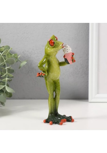Simalend Dondurmacı Kurbağa Figürü 243962192