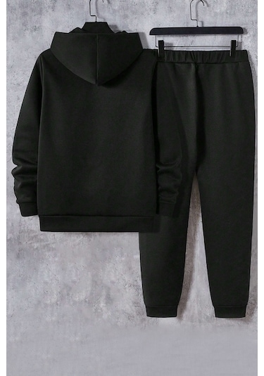 Antrasit Eşofman Takımı Siyah2