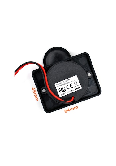 12v 24v Dc Usb 3.1a Şarj Port Işıklı Düz Taban