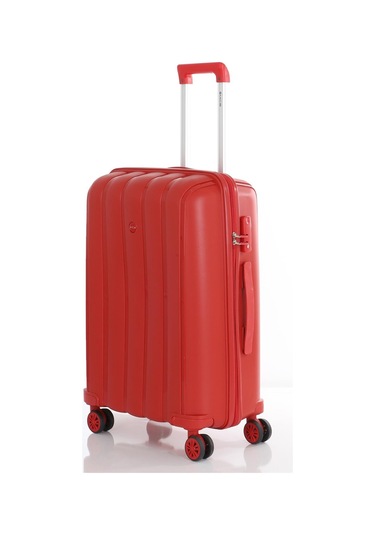 Mçs Polipropilen Valiz V305 65 Cm S18y10003365 00004 Kırmızı