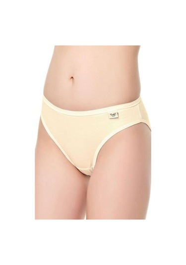 12 Adet Tutku Bayan Elastan Düz Bikini Külot