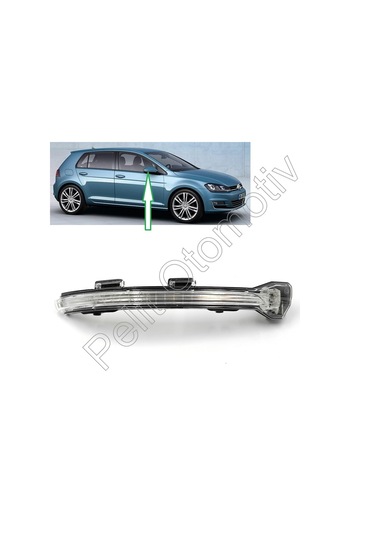 Golf 7 7,5 Ayna Sinyali Lambası Sağ 5g0949102 Oem