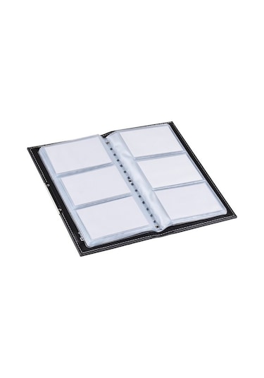 Kartvizit Albümü 3 Sıralı 144 Kartlık 12x21 Cm