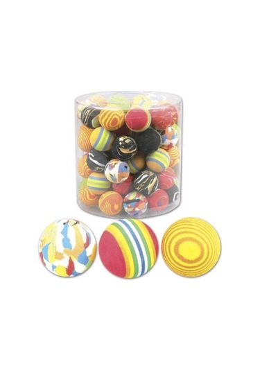 Pribor 4 Lü Kedi Köpek Evcil Hayvan Sünger Oyun Topu